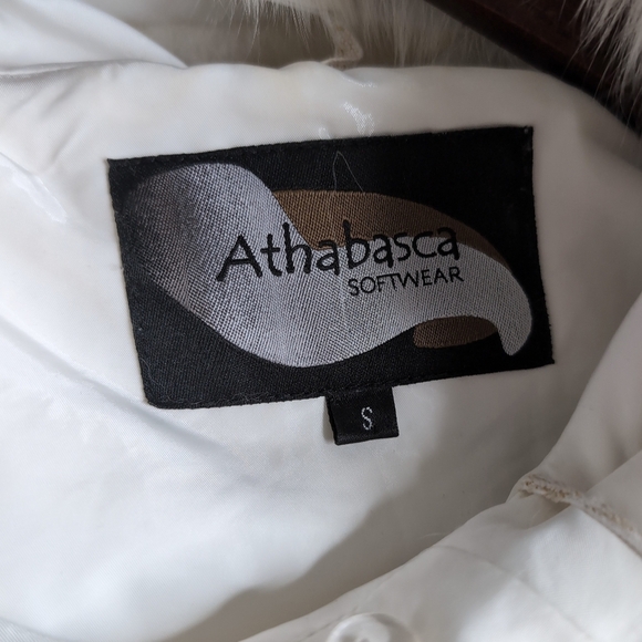 Athabasca Softwear REAL Fox Fur Winter Jacket with Belt, Size S - Picture 5 of 11